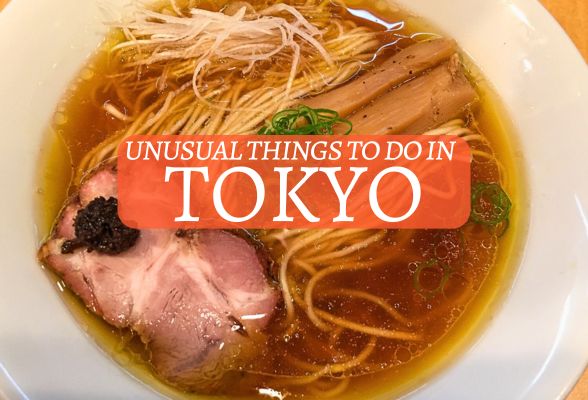Unusual things Tokyo featured