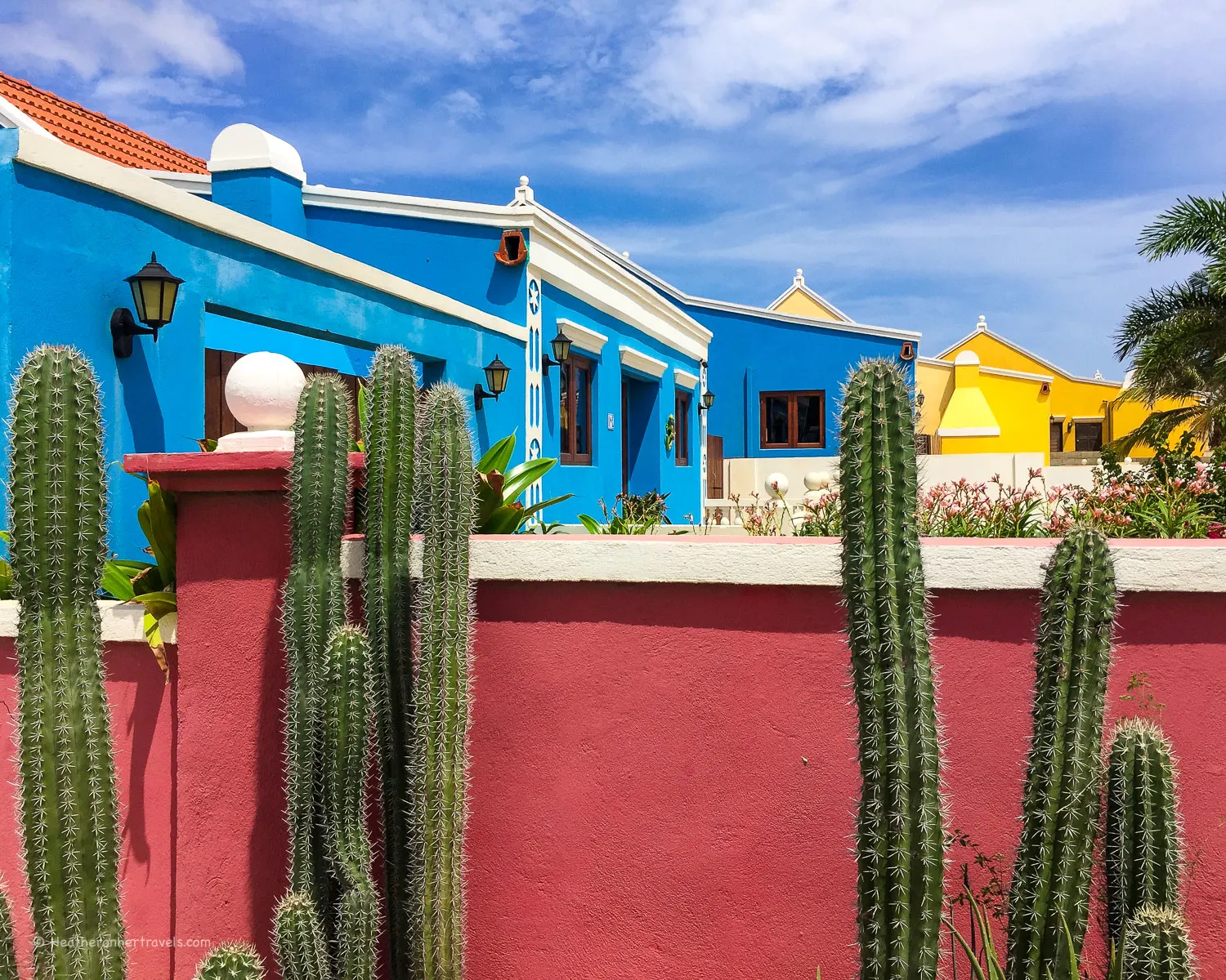 Coloured houses of Aruba Photo: Heatheronhertravels.com