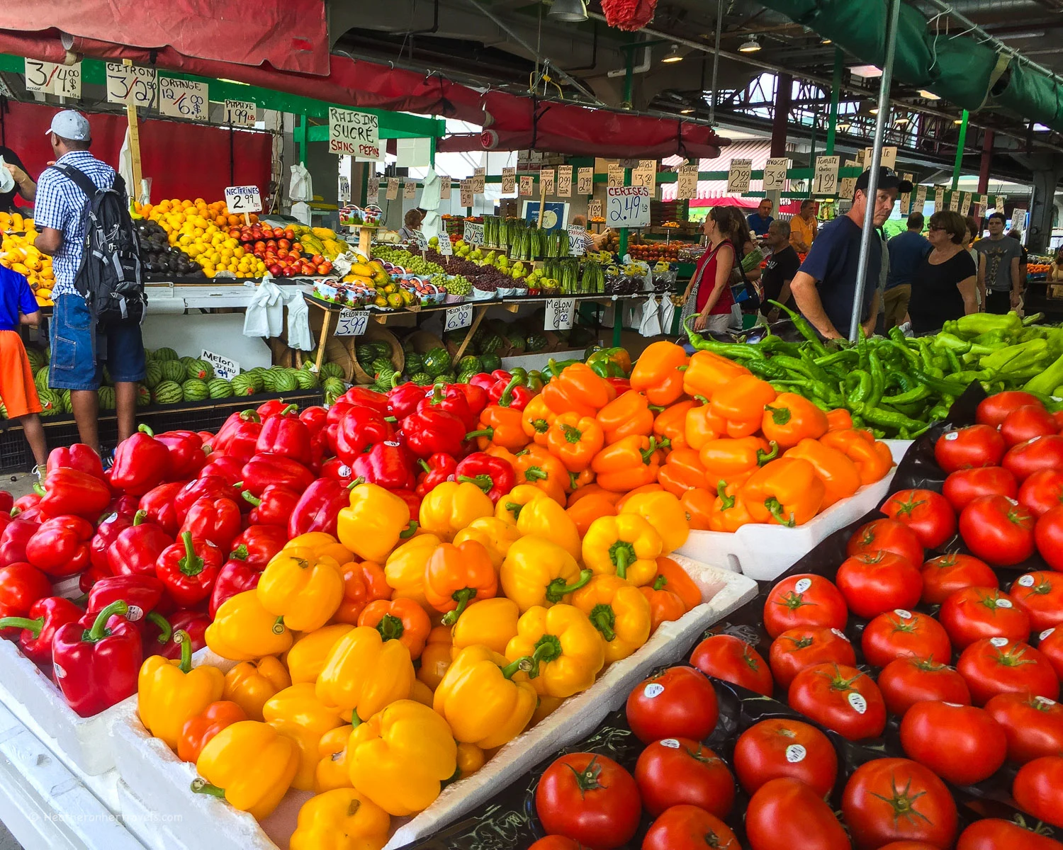Jean Talon Market in Montreal Photo_ Heatheronhertravels.com