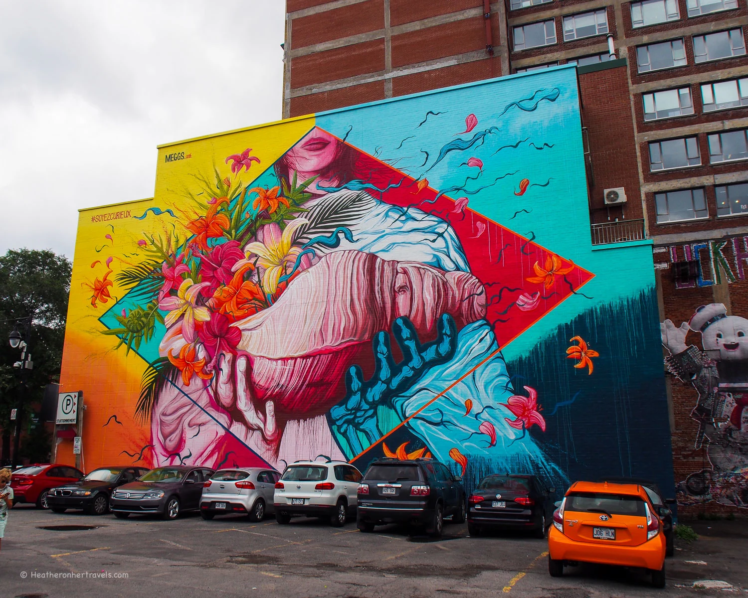 Street art in Montreal Photo_ Heatheronhertravels.com