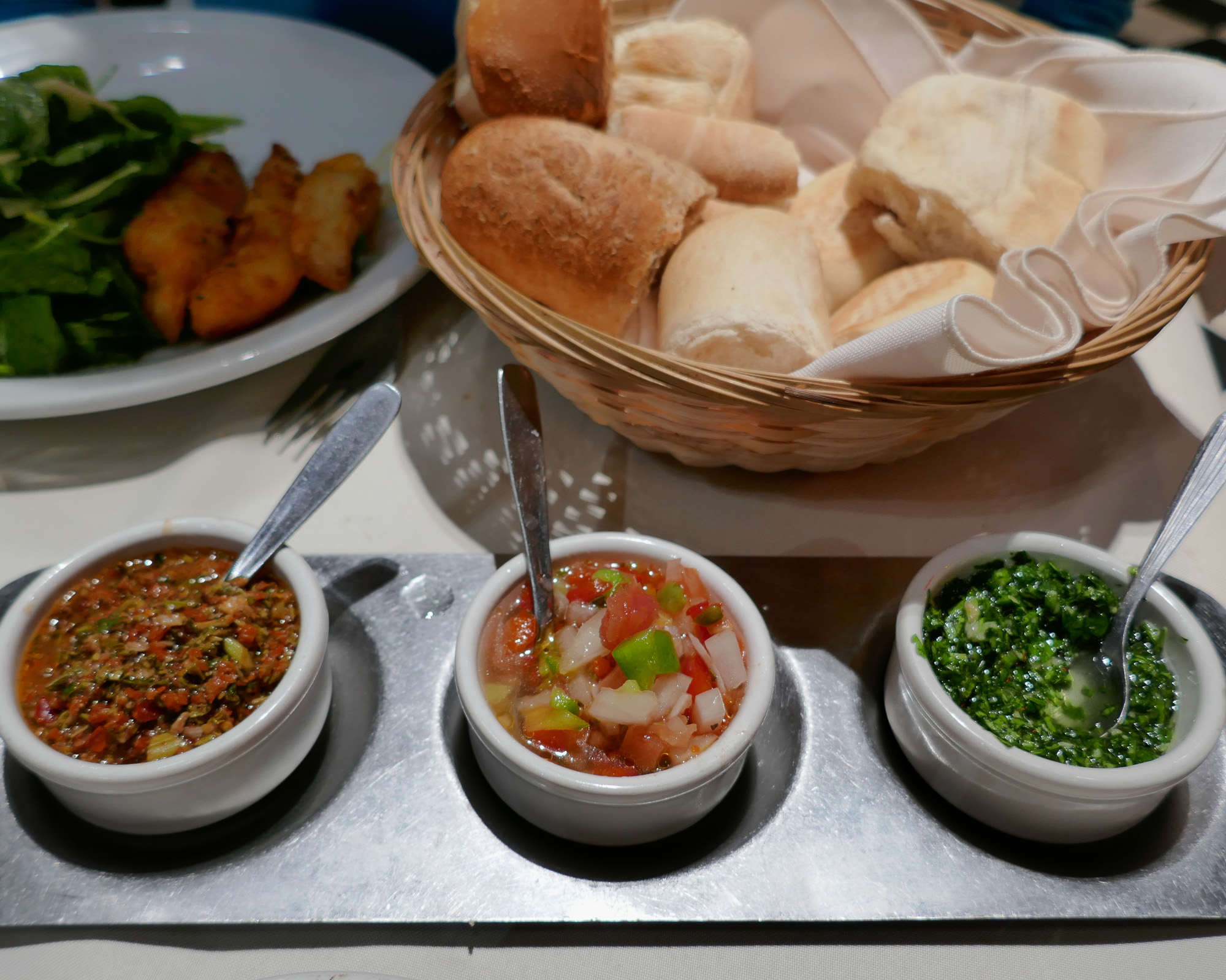 Chimi churri Criolla Provencal sauces ©Nomadic Boys