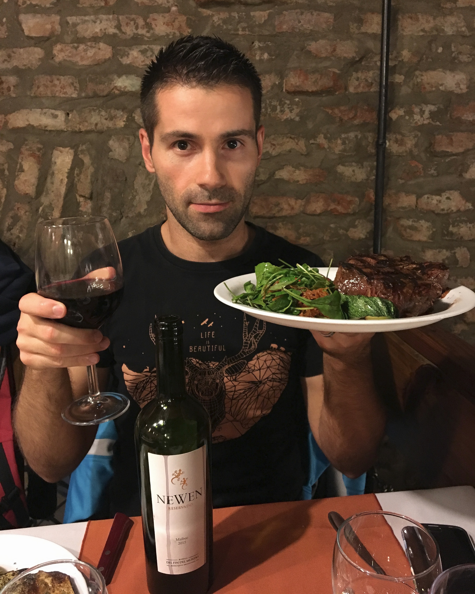Malbec and steak in Argentina ©Nomadic Boys