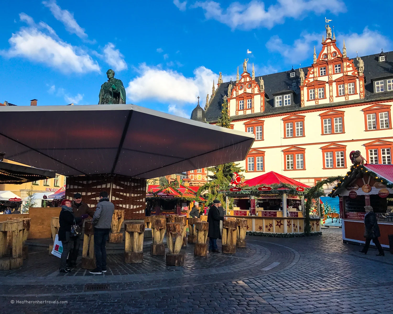 Marktplatz in Coburg