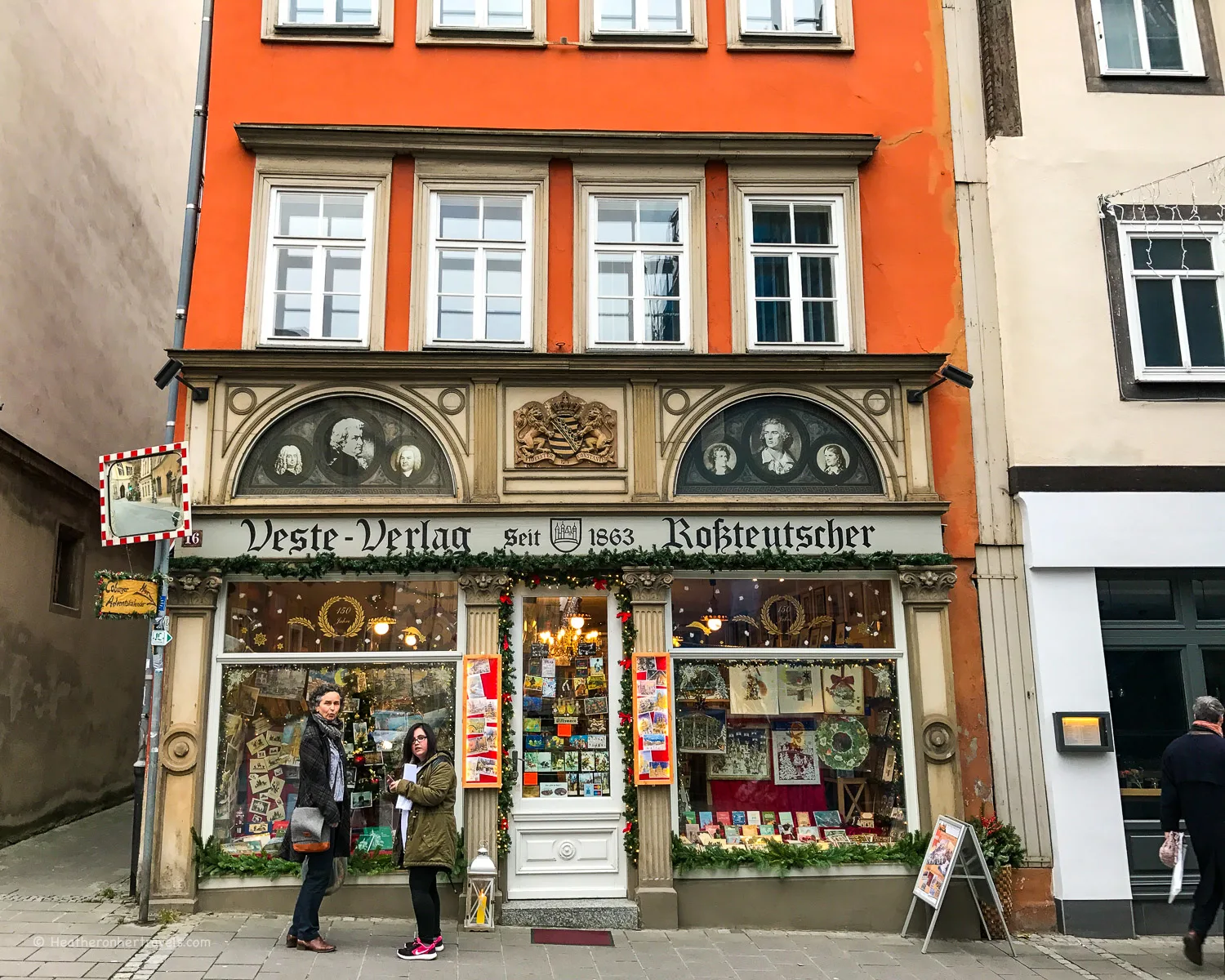 Medieval buildings in Coburg