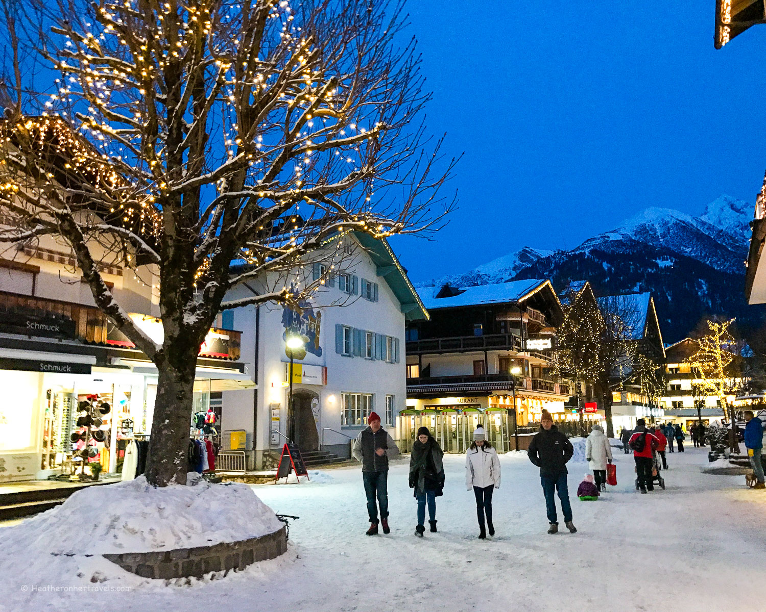 Apres-ski in Seefeld, Austria