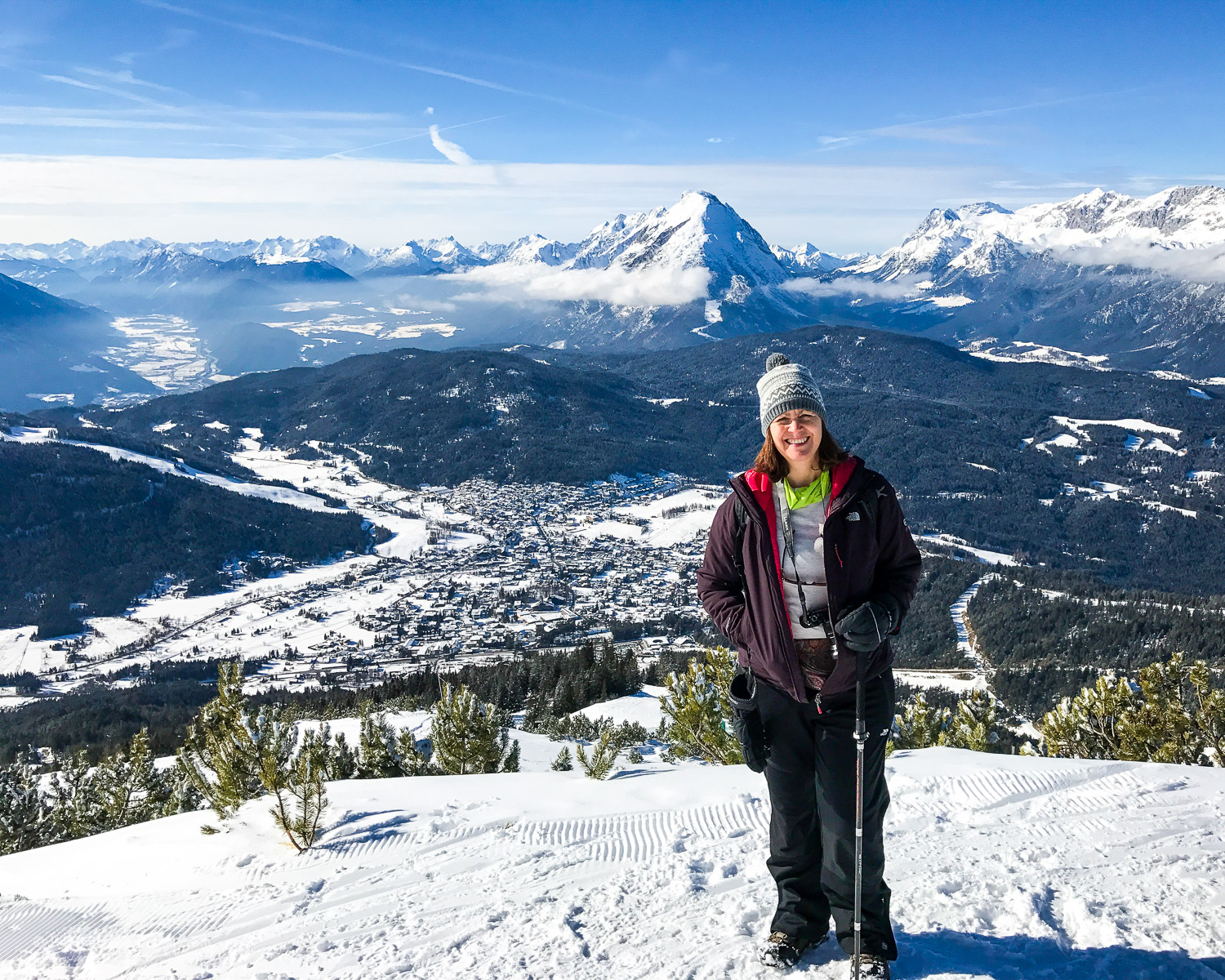 View from Harmelekopf, Seefeld