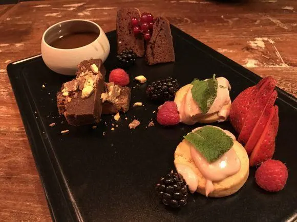 Desert at The Bristol Grand Hotel Photo: Heatheronhertravels.com