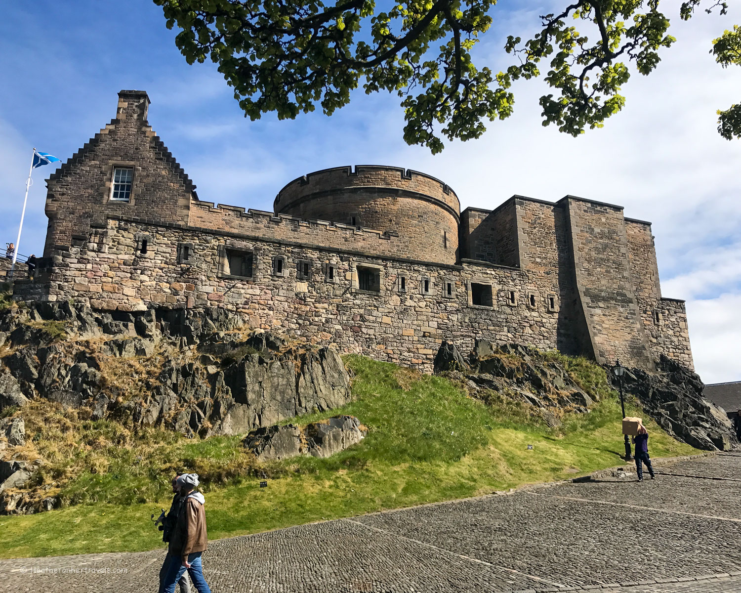 Edinburgh Castle in Scotland