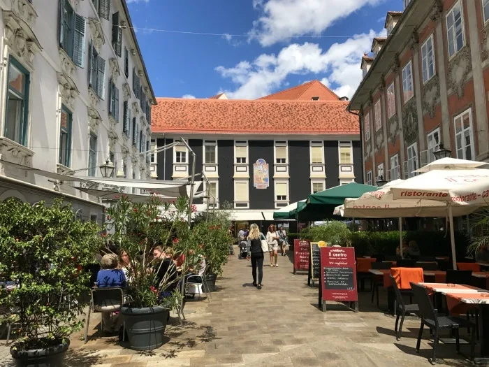 Things to do in Graz - Cafes in Graz Austria Photo: Heatheronhertravels.com