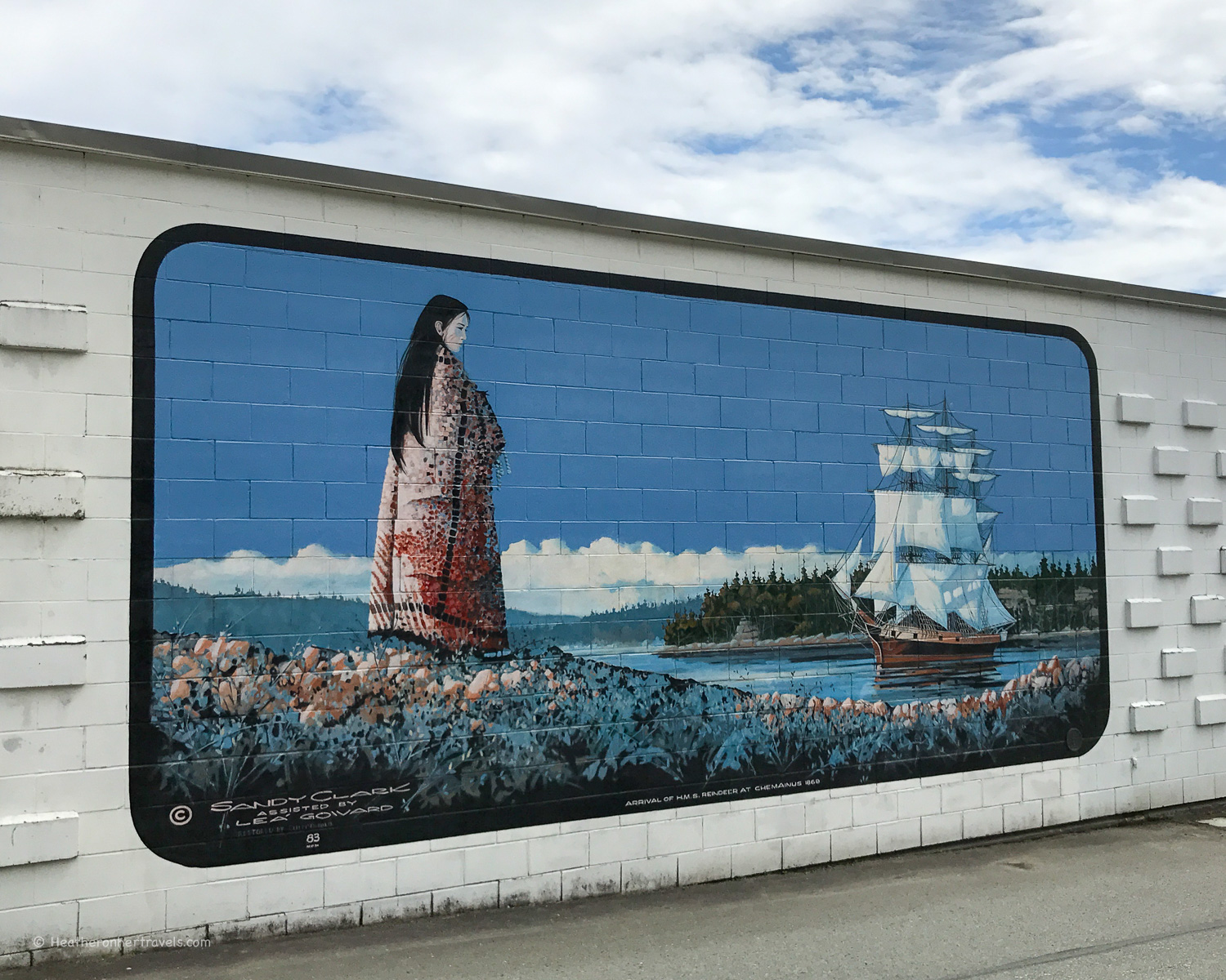 Murals in Chemainus, Canada