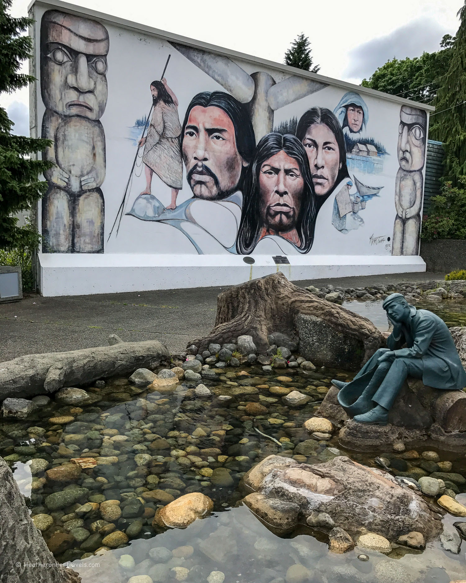 Murals in Chemainus, Canada
