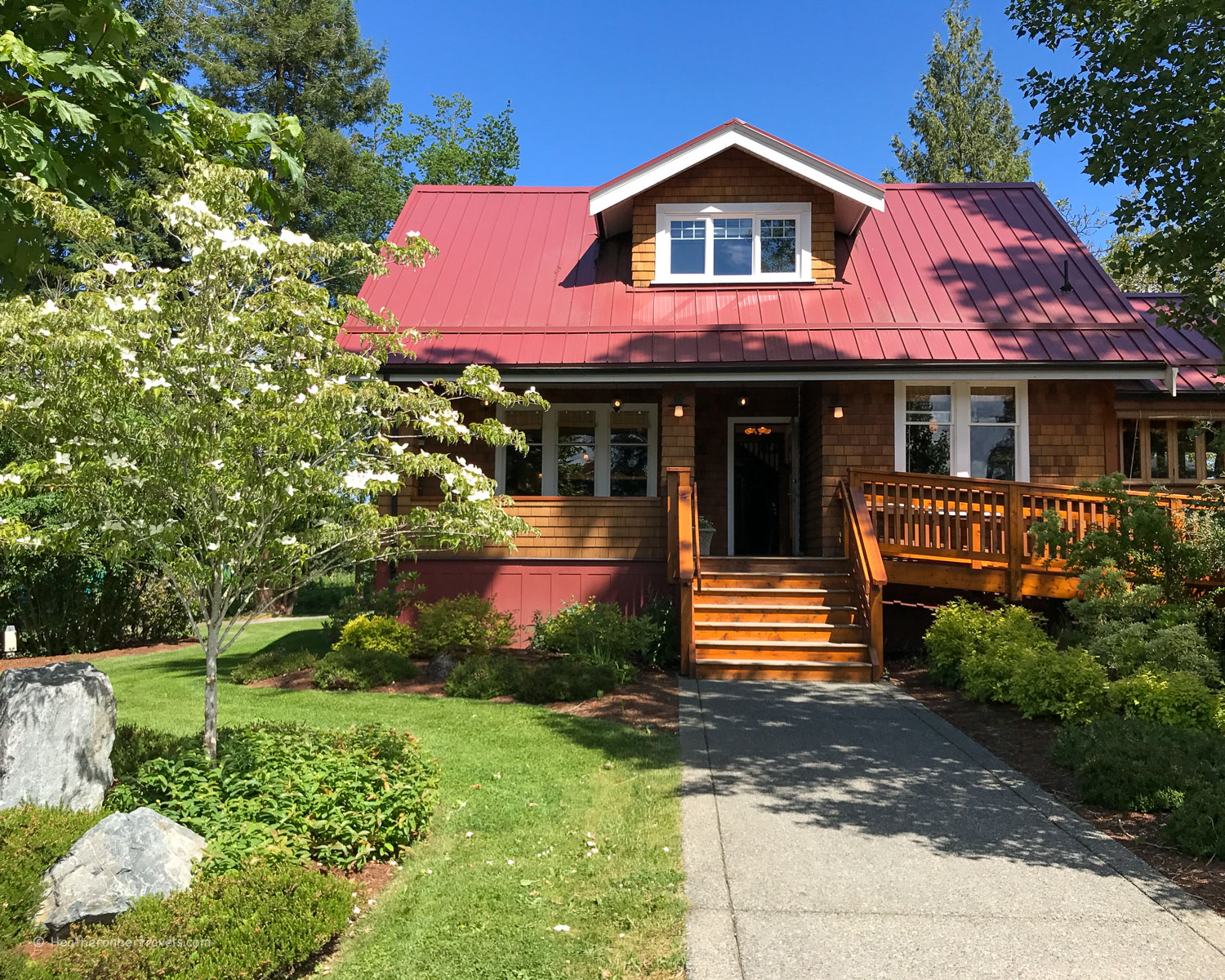 Unsworth winery in Cowichan Valley, Canada