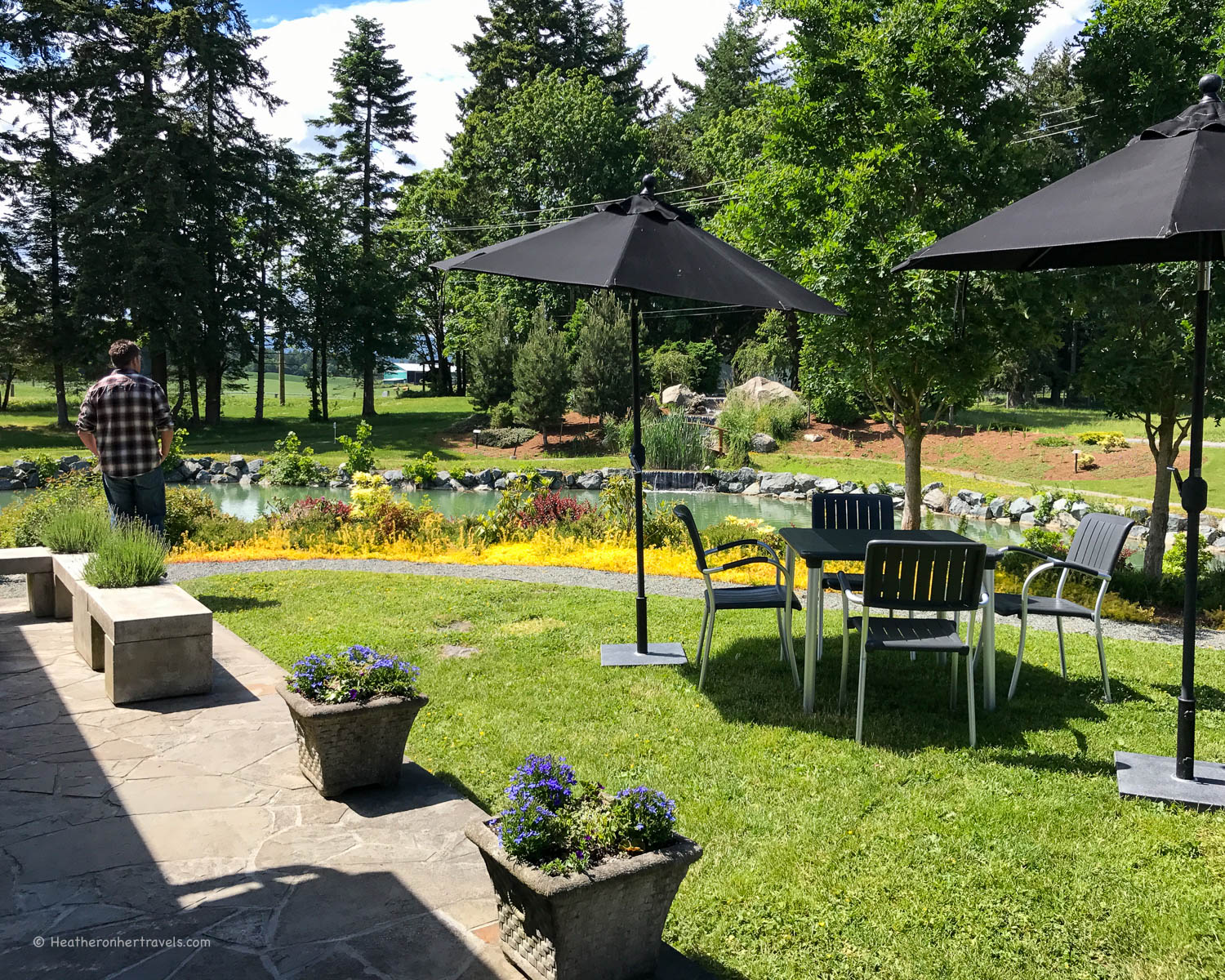 Unsworth winery in Cowichan Valley, Canada