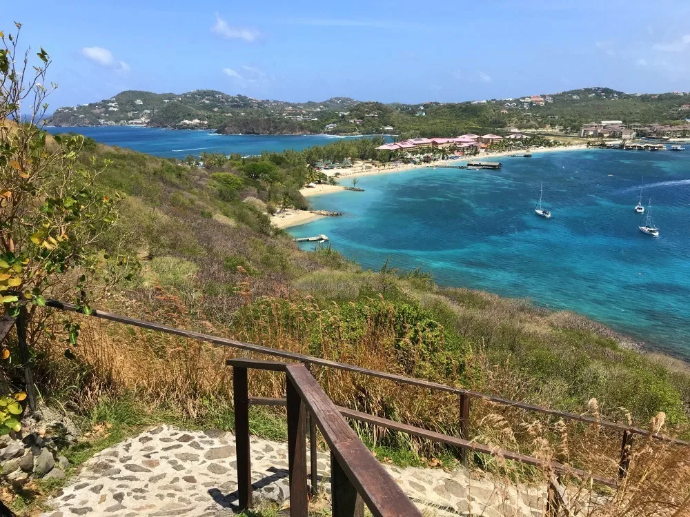 View from Pigeon Island in St Lucia - Things to do in St Lucia Photo Heatheronhertravels.com
