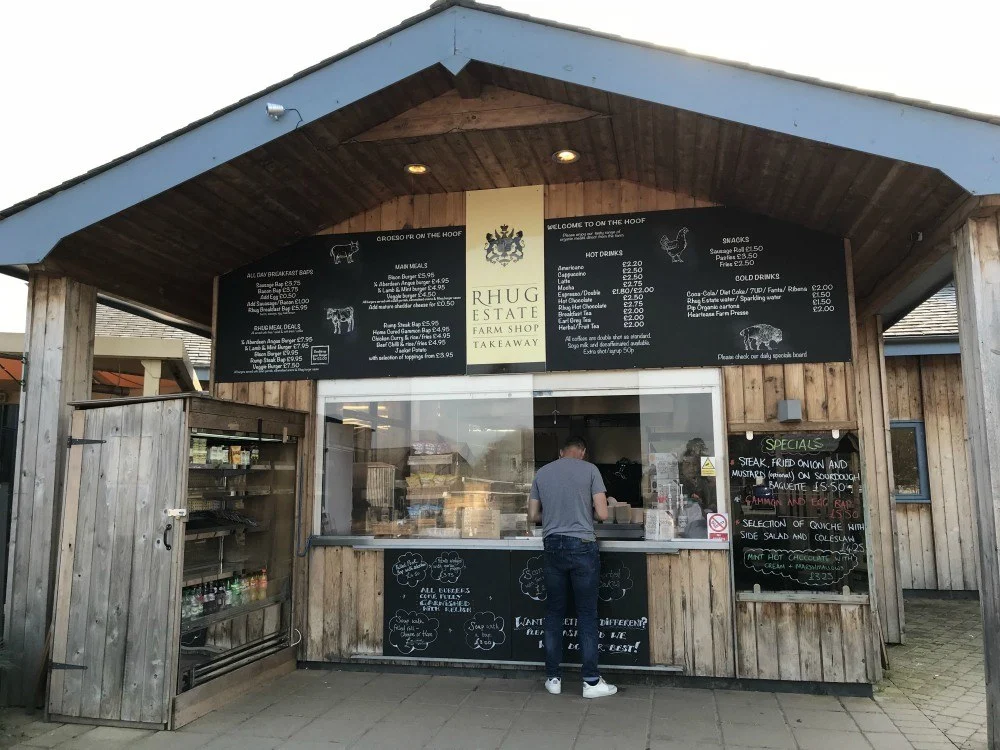 Rhug estate farm shop Photo- Heatheronhertravels.com