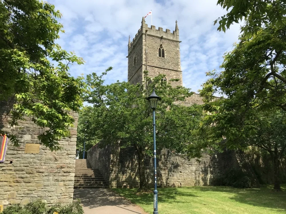 Castle Park in Old City of Bristol Photo Heatheronhertravels.com