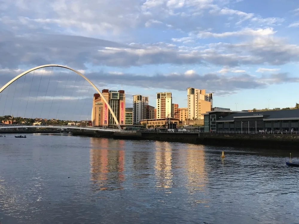 Gateshead Millenium Bridge - Great Exhibition of the North Photo Heatheronhertravels.com