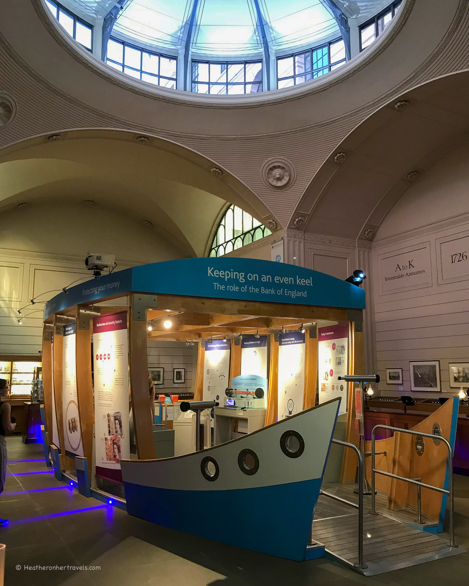 Bank of England Museum in the City of London