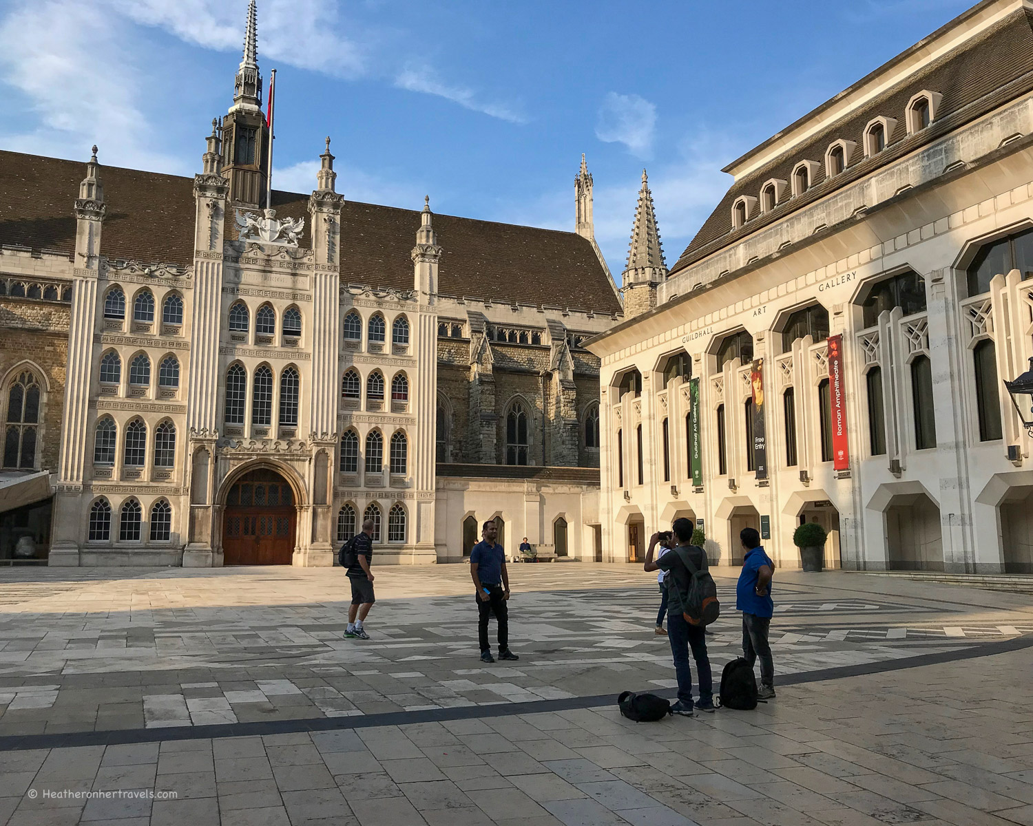 Guildhall Galleries in the City of London Photo Heatheronhertravels.com Free things to do in the City of London