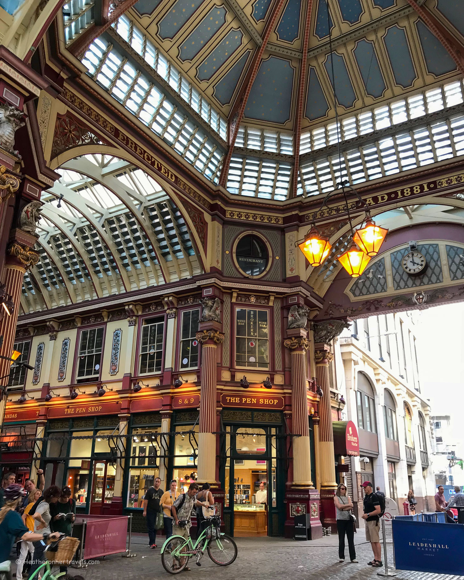 Leadenhall Market in the City of London