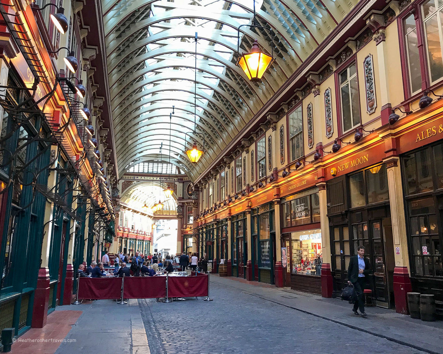 Leadenhall Market in the City of London