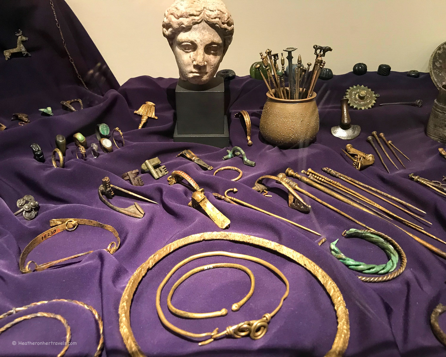 Roman Remains Around the City of London-2 Photo Heatheronhertravels.com Free things to do in the City of London