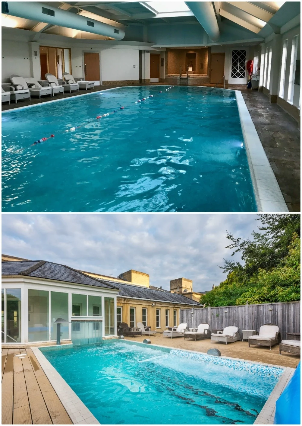 Pool in Macdonald Bath hotel and spa with Spabreaks Photo- Heatheronhertravels.com