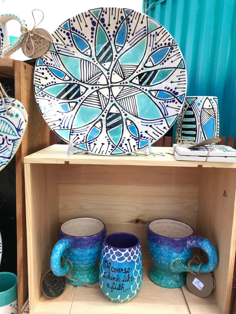 Pottery by Three girls and a kiln at KAABOOCayman