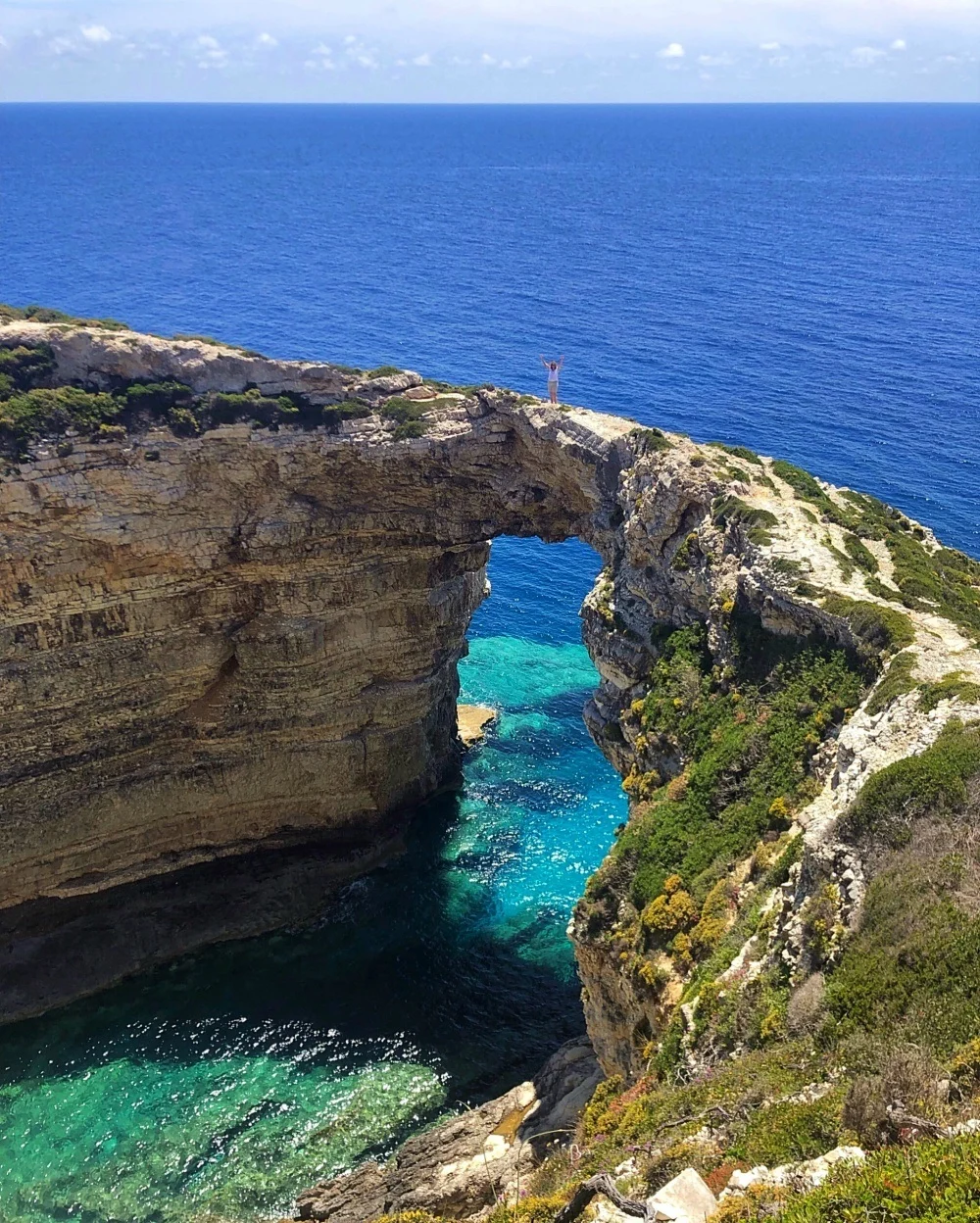 Tripitos arch on Paxos Photo Heatheronhertravels.com