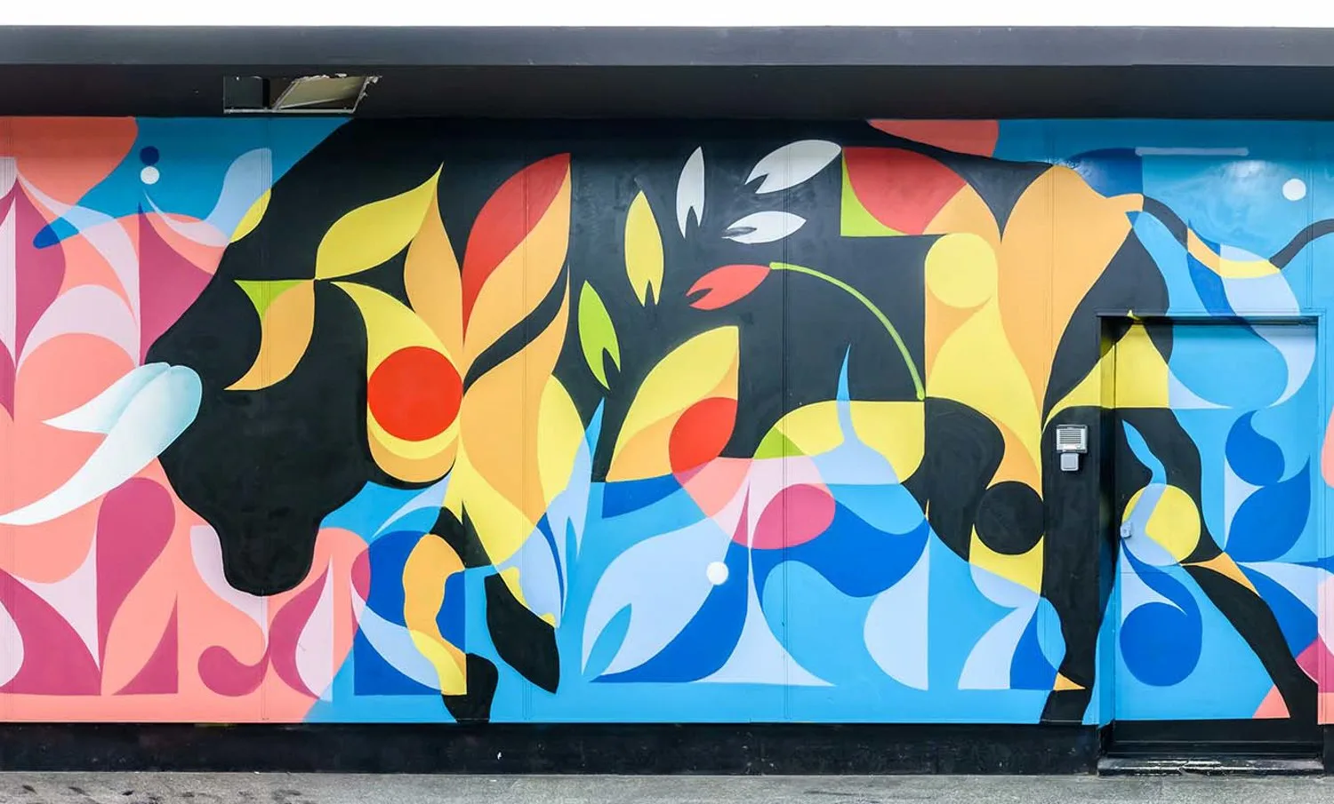 Street art in Madrid Sabek Photo: Oscar Guerra