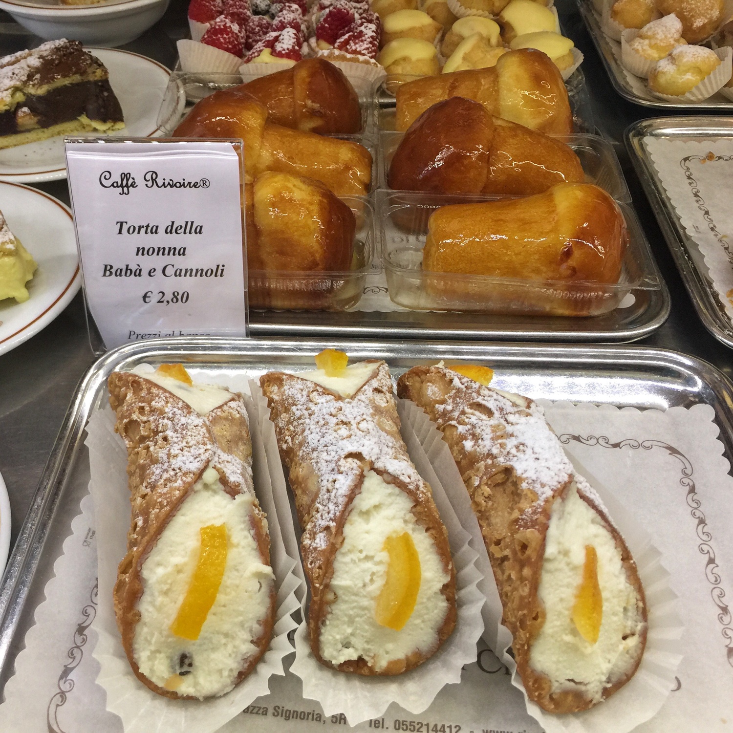 Café Rivoire Florence, Italy Photo Heatheronhertravels.com