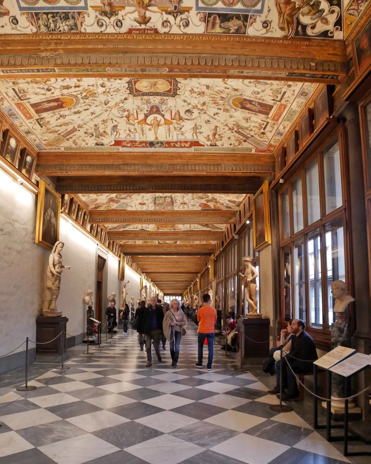 Top Florence attractions - Uffizi in Florence, Italy Photo Heatheronhertravels.com