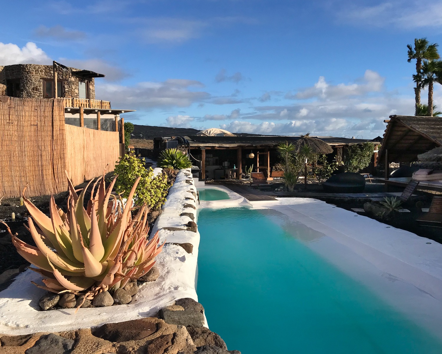 Pool at Finca de Arrieta with Lanzarote Retreats Photo Heatheronhertravels.com