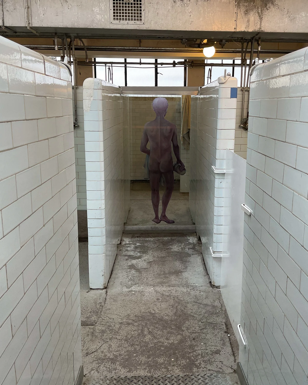 Miner's Baths at Big Pit Blaenavon Wales