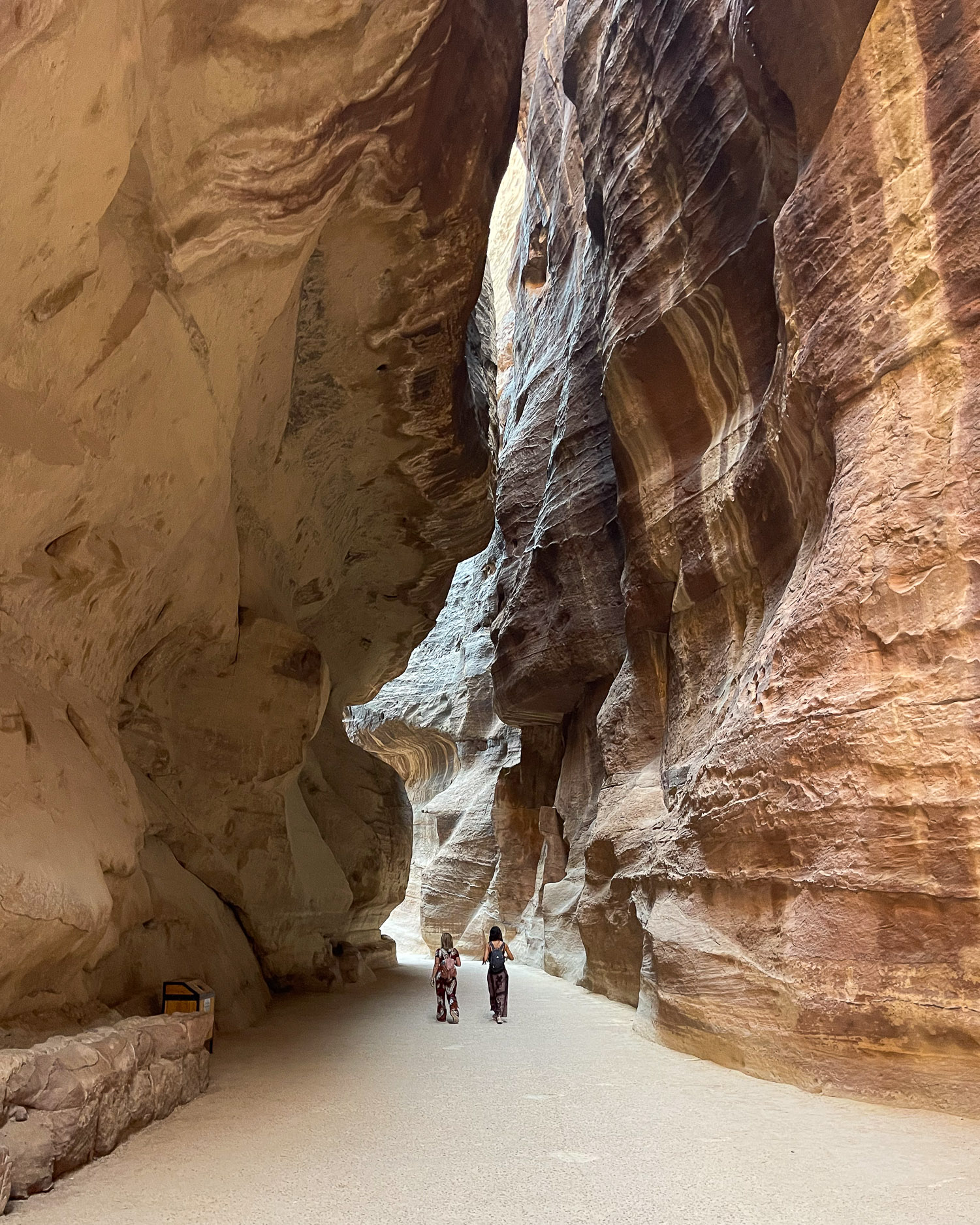 The Siq at Petra in Jordan Photo Heatheronhertravels.com