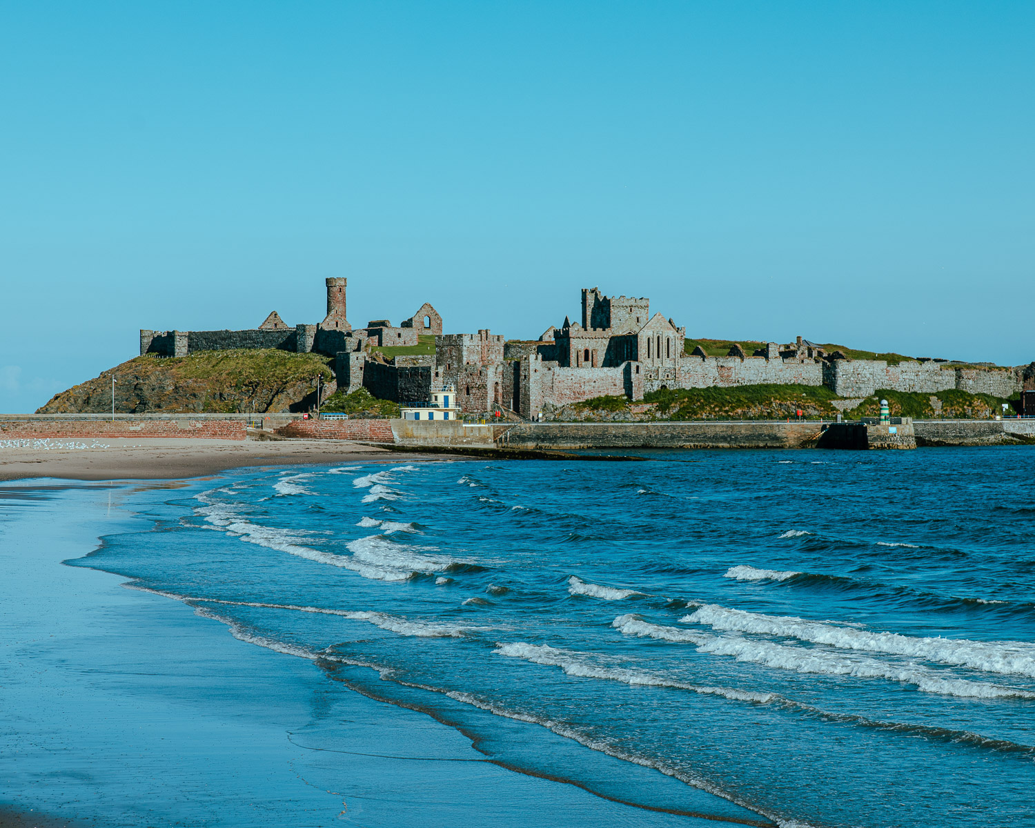 Peel Beach Isle of Man Photo Visit Isle of Man