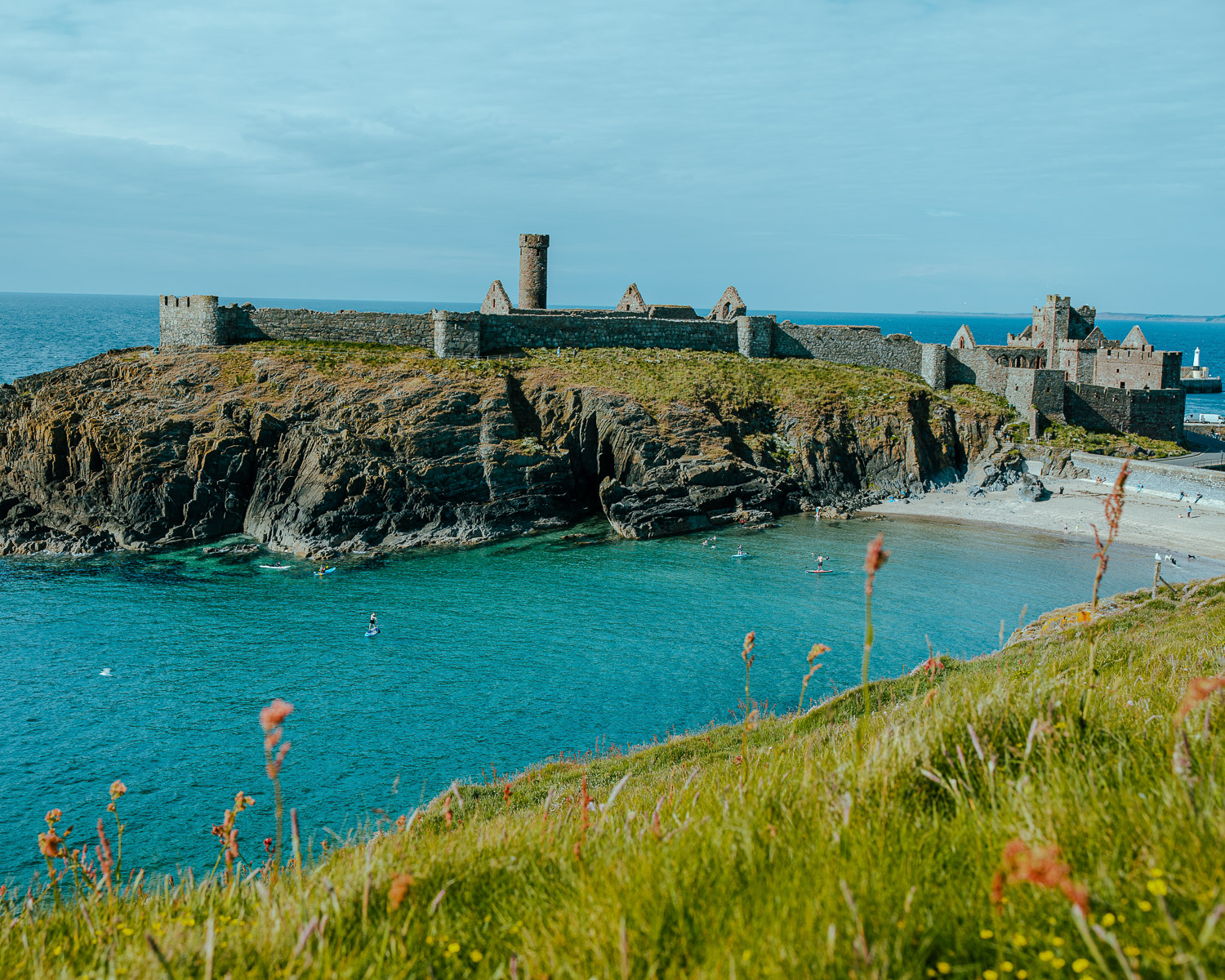 Peel Castle Isle of Man © Visit Isle of Man