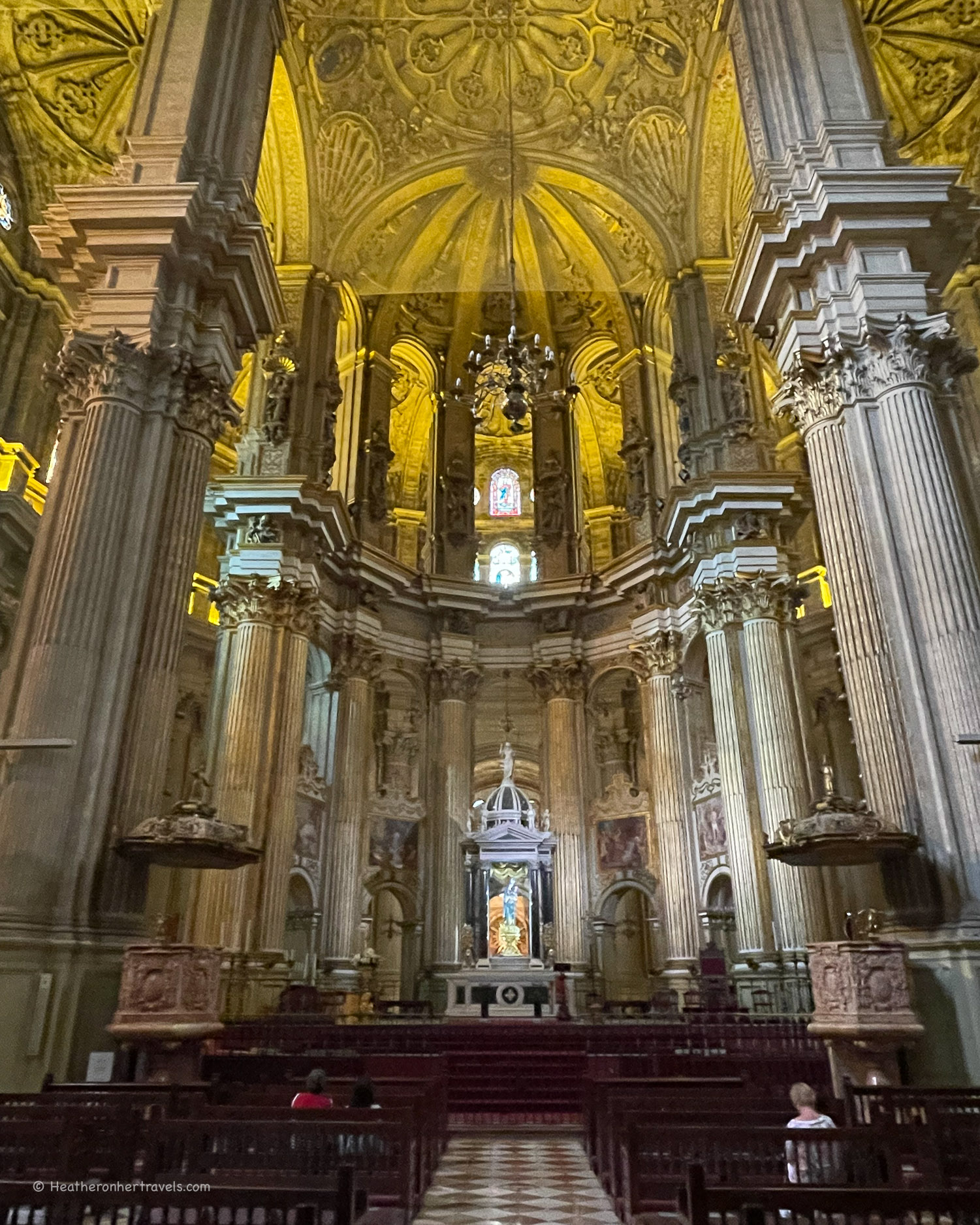 Malaga Cathedral Spain © Heatheronhertravels.com