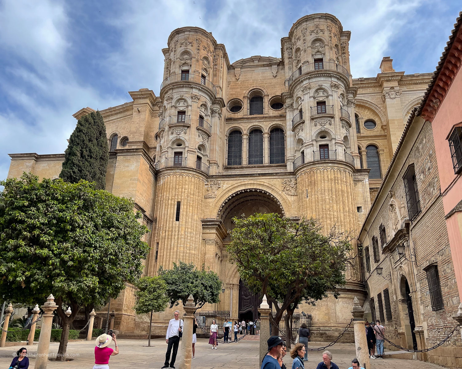 Malaga Cathedral Spain © Heatheronhertravels.com