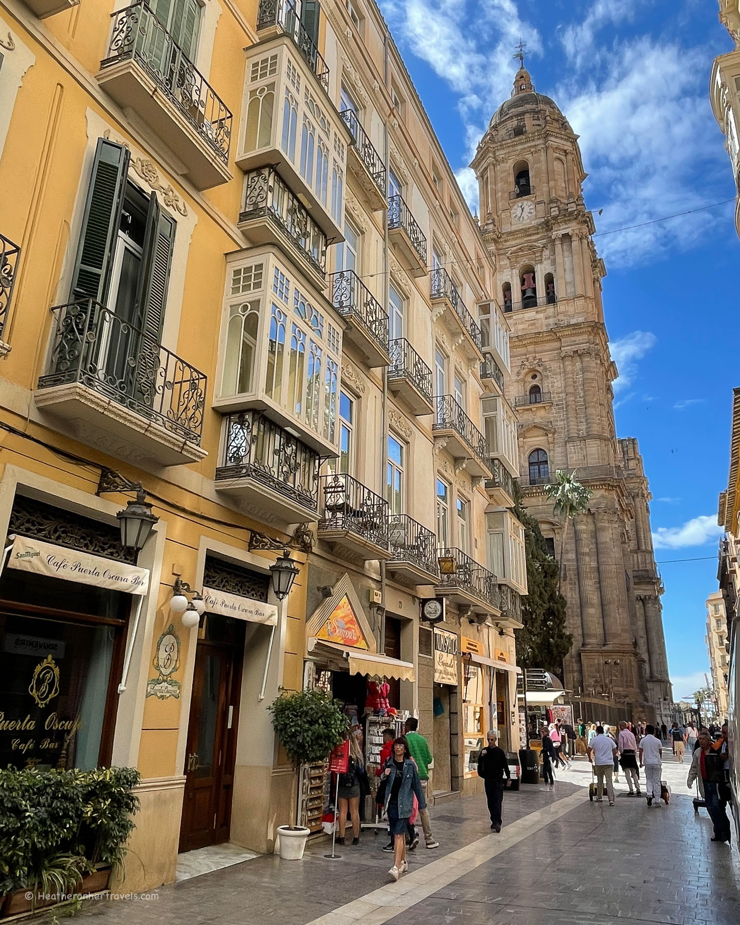 Old Town Malaga Spain © Heatheronhertravels.com