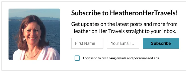 Subscribe to Heatheronhertravels