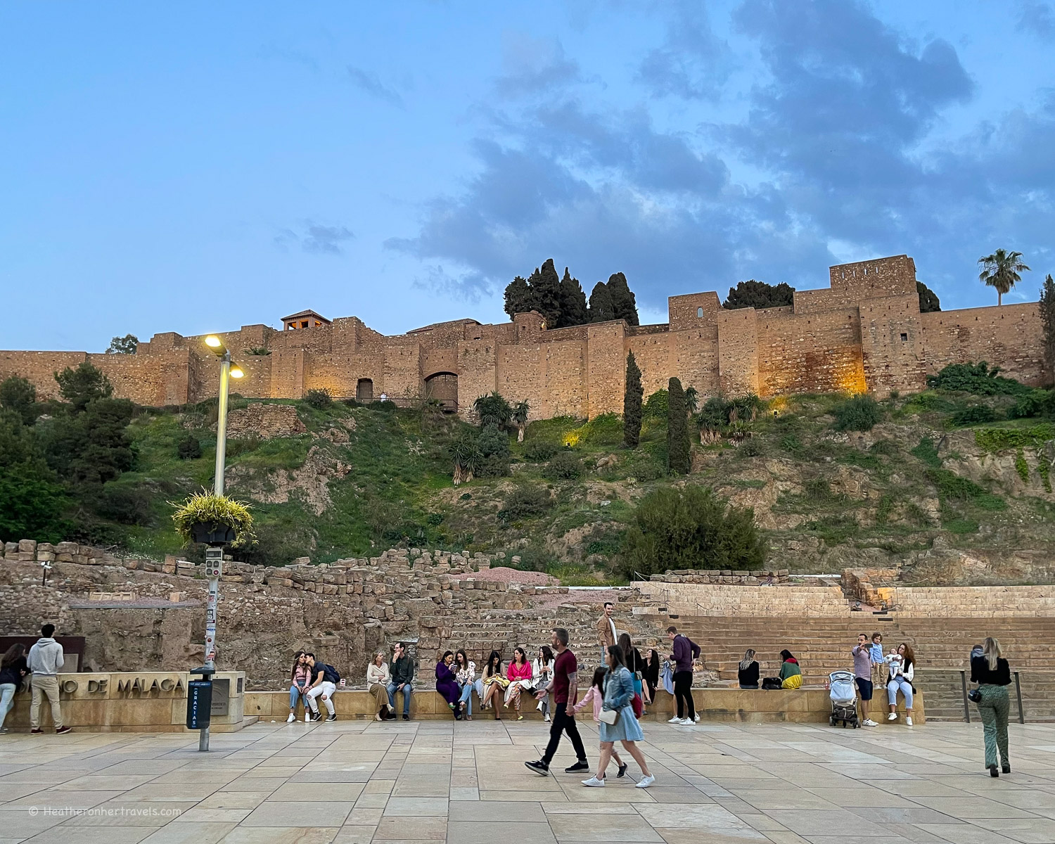 Gibralfaro castle Malaga Spain © Heatheronhertravels.com
