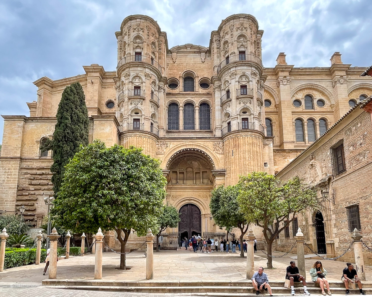 Malaga Cathedral Spain © Heatheronhertravels.com