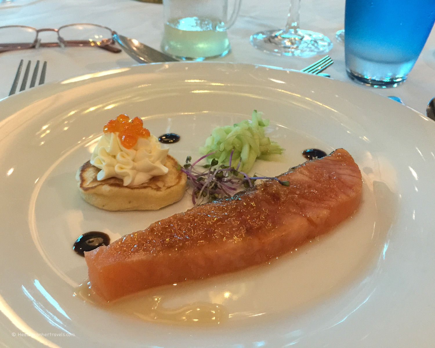 Delicious dining on board a river cruise © Heatheronhertravels.com