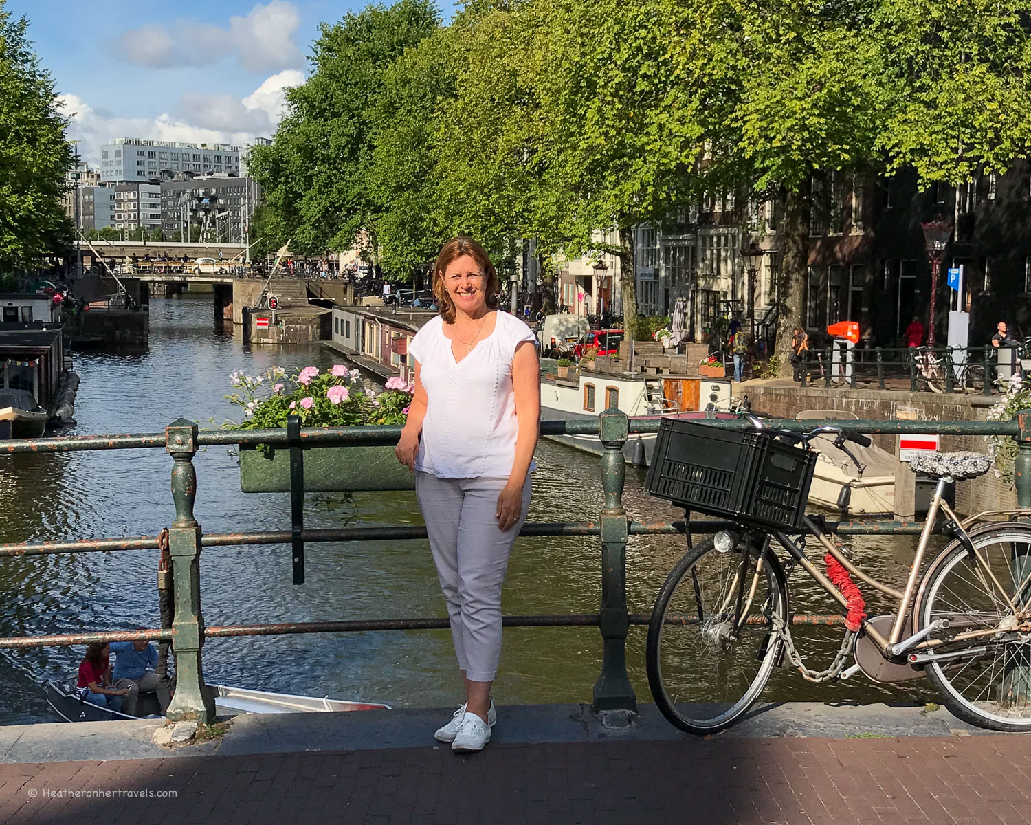 Visiting Amsterdam on a river cruise © Heatheronhertravels.com