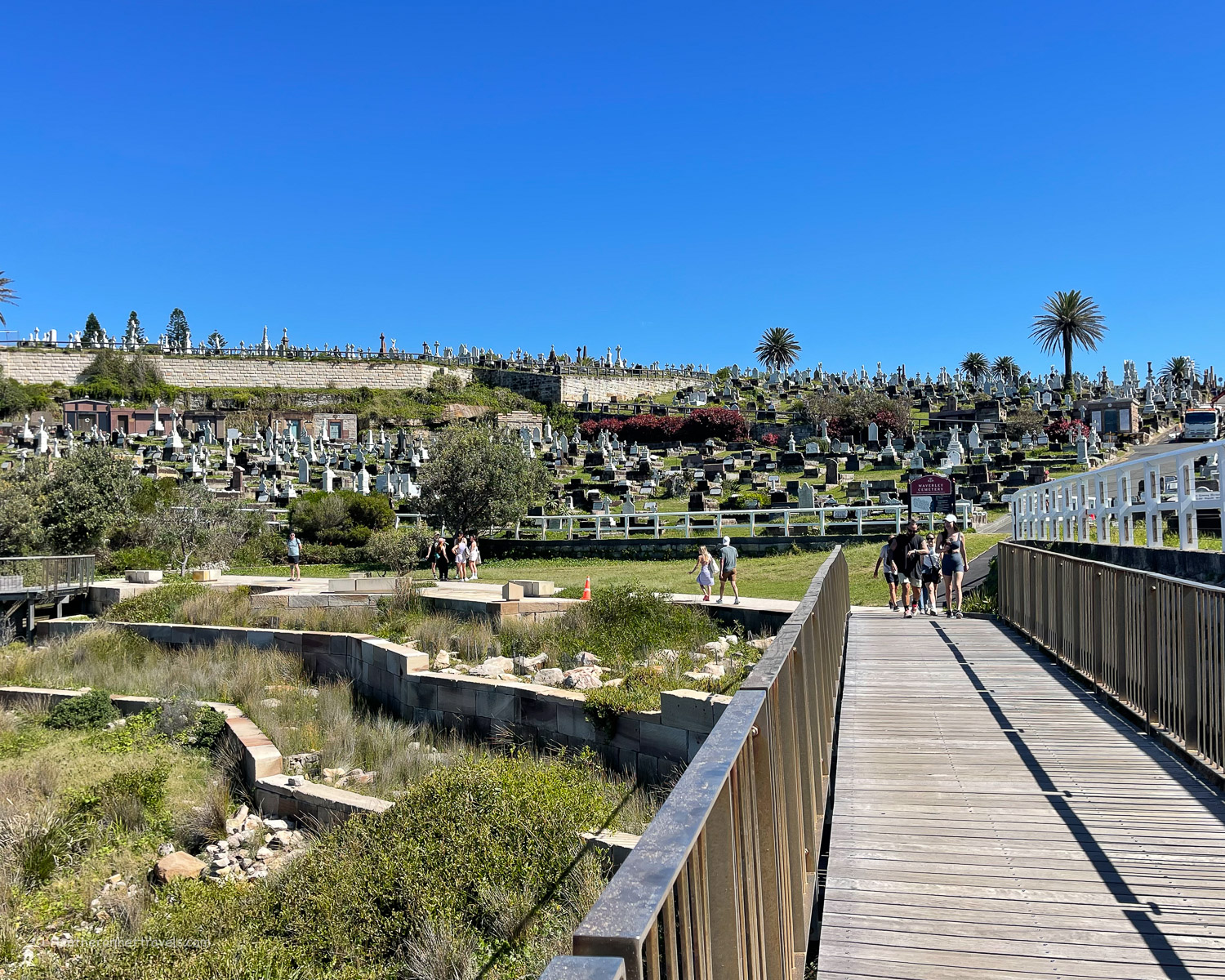 Waverley Cemetery - Bondi to Coogee walk Sydney © Heatheronhertravels.com