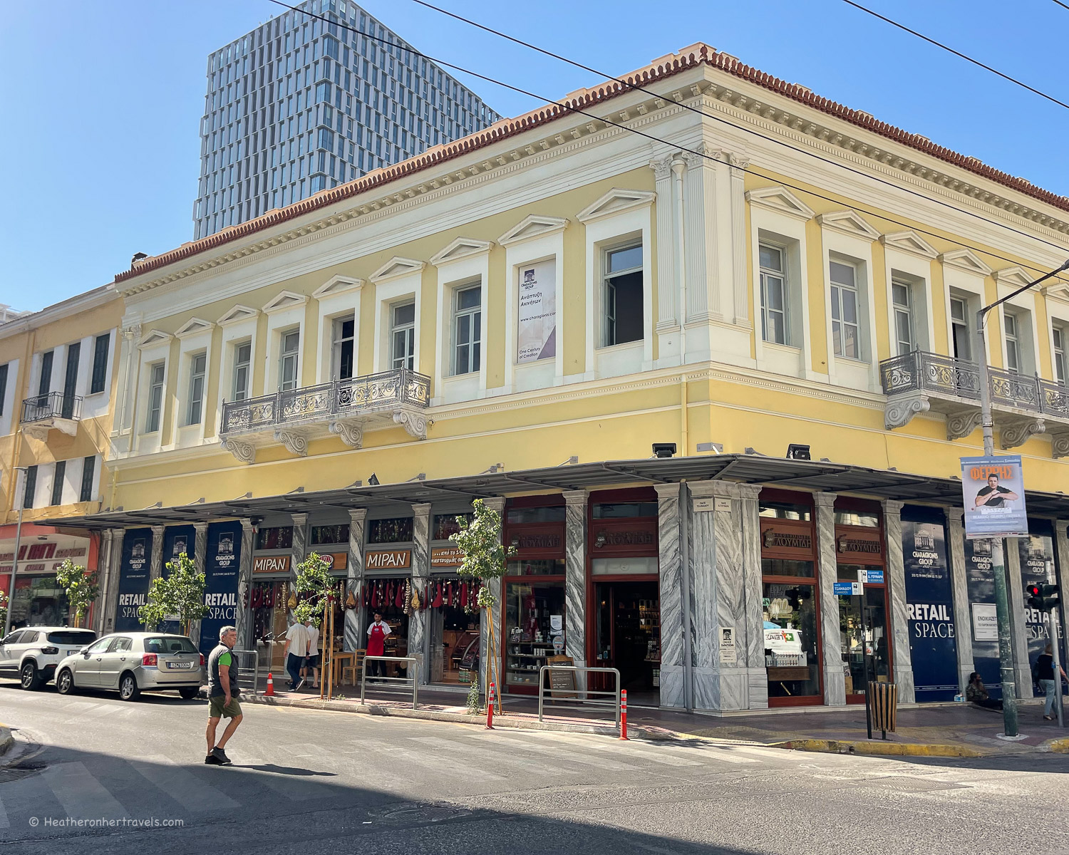 Old Market area Piraeus Greece © Heatheronhertravels.com