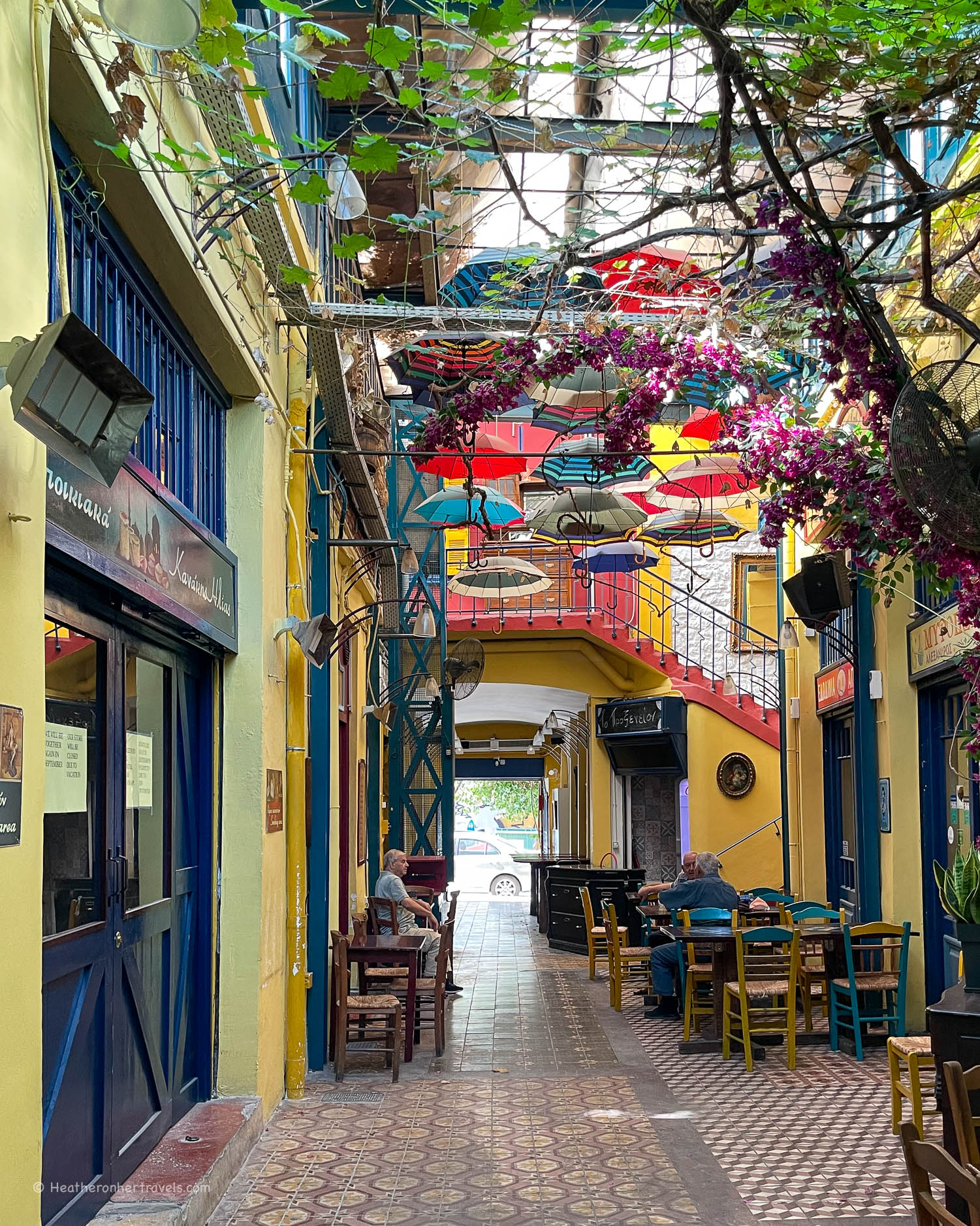 Rakadiki Stoa Kouvelou Piraeus Greece © Heatheronhertravels.com