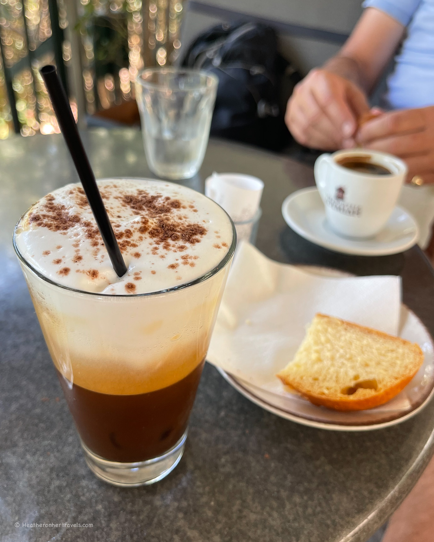 Coffee in Piraeus © Heatheronhertravels.com