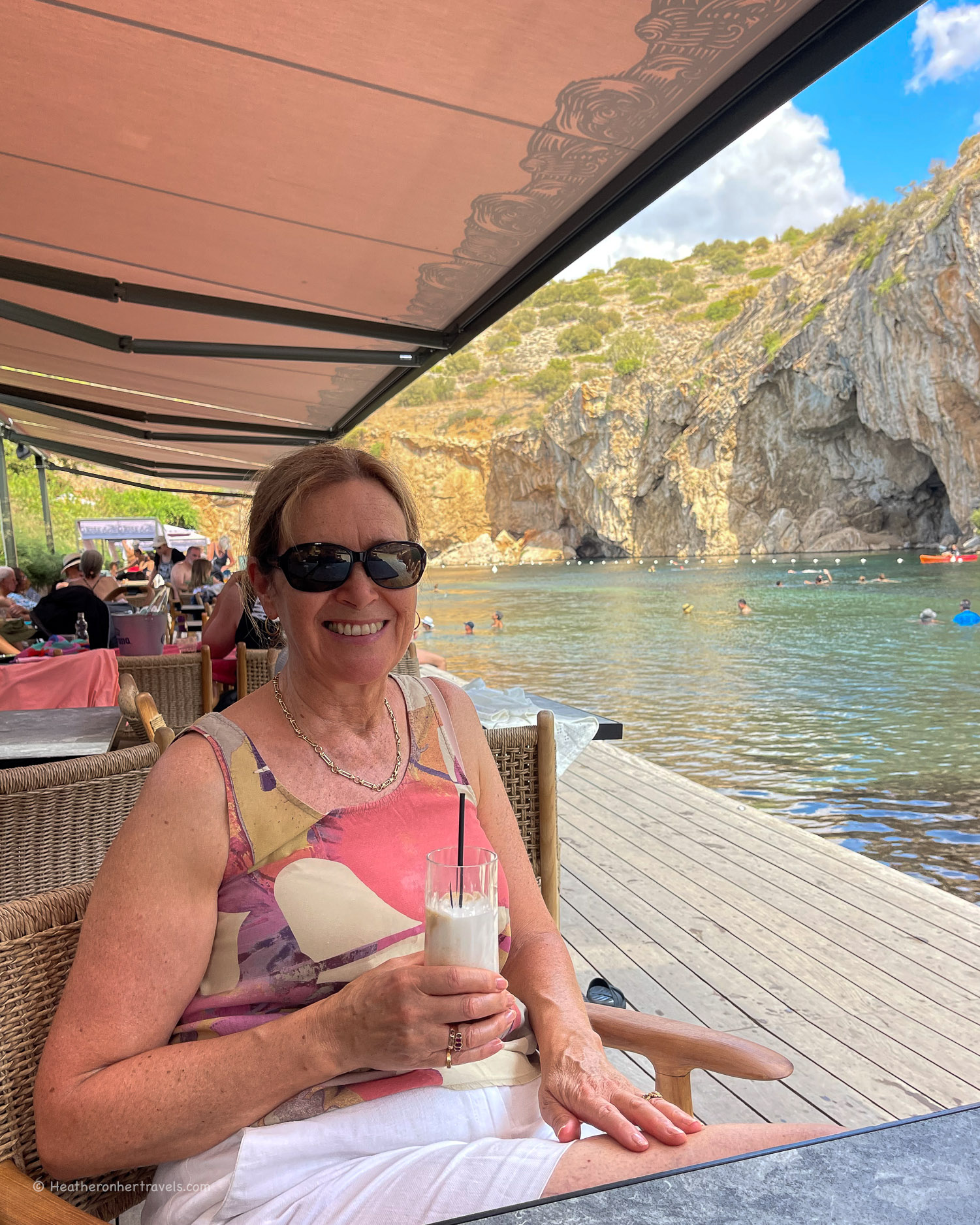 Lake Vouliagmeni near Athens © Heatheronhertravels.com